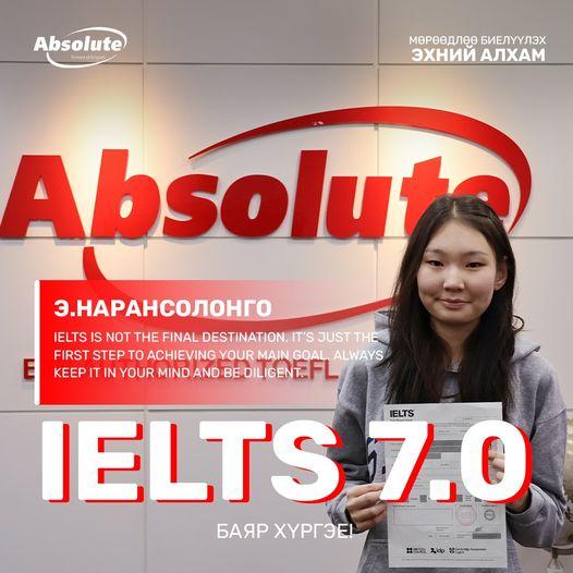 IELTS 7.0 Naransolongo E.