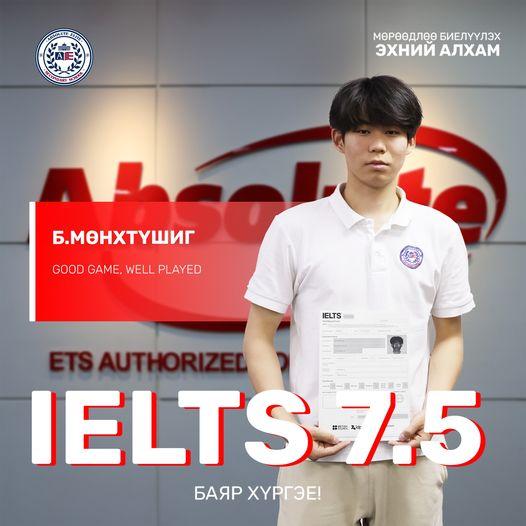 IELTS 7.5 Munkhtushig B.